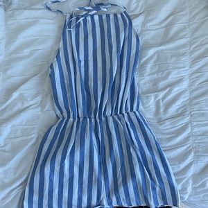 Shein, XS, Blue and White